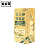 OCB BAMBOO  ROLLING PAPERS + TIPS | SIZE 1 1/4 | 24CT